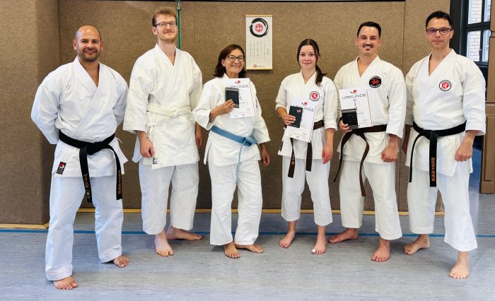 3rd Kyu · June 20, 2025 · Promoted by Andreas Pieger